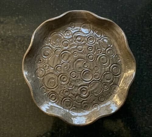 10. Raindrop Texture Catch-All Tray