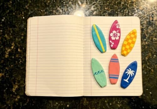 10. Surfboard Weekly Priority Marker Set
