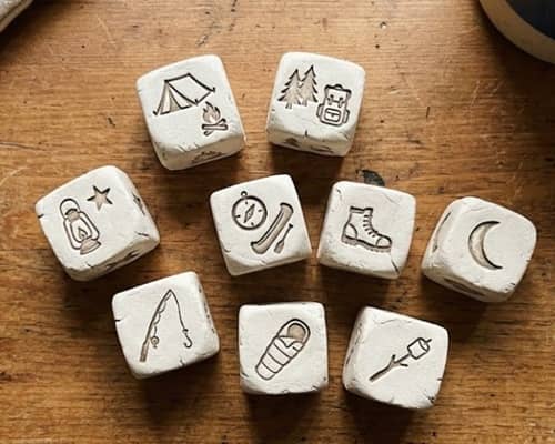 11. Campground Story Dice Set