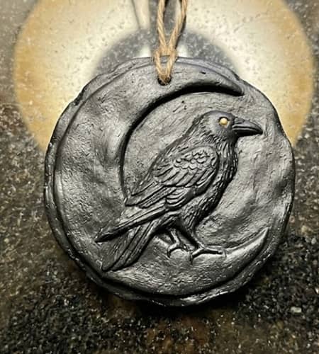 11. Raven Moon Wall Talisman