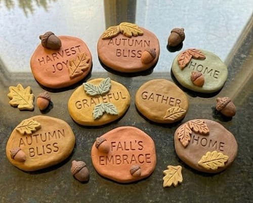 12. Secret Message Autumn Keepsake Stones