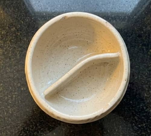 12. Split-Level Snack Bowl