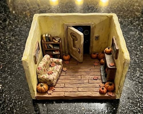 12. The Tiny Autumn Apartment Behind the Little Door