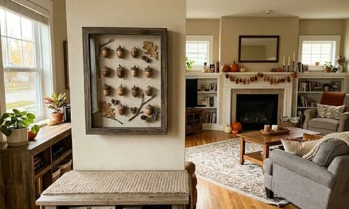 12. Woodland Story Shadow Box Display