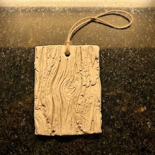 3. Driftwood Texture Pendant Ornament