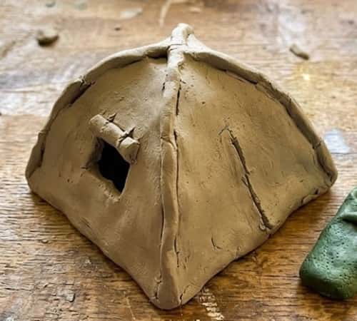 3. Forest Ranger Tent With Secret Message Compartment