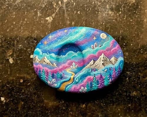 3. Tiny Planet Worry Stone