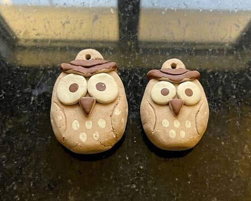 3. Woodland Owl Pebble Friends