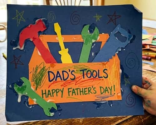 4. Dad's Toolbox Collage