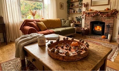 5. Acorn Treasure Tray With Hidden Messages