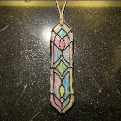 5. Faux Stained Glass Bookmark