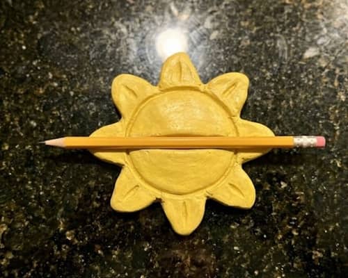 5. Sunshine Pencil Parking Pebbles