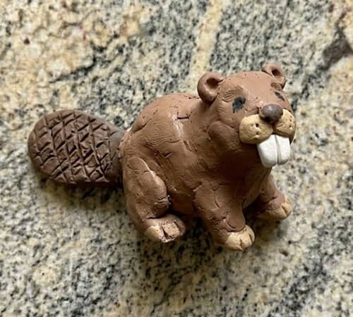 5. Tiny Beaver With Giant Front Teeth