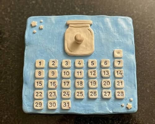 6. Memory Jar Tile Calendar