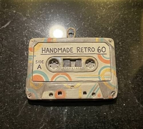 6. Retro Cassette Tape Magnet