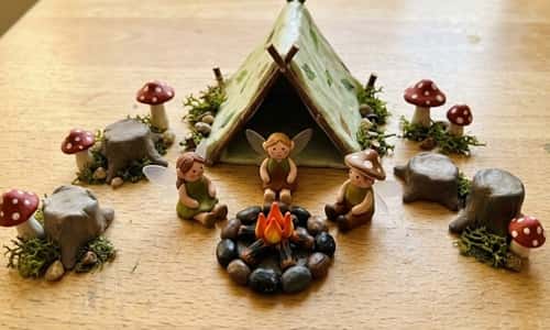 6. Woodland Fairy Campsite Hideaway