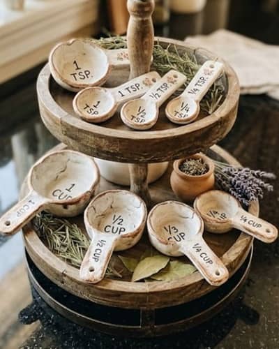 8. Faux Antique Measuring Scoops