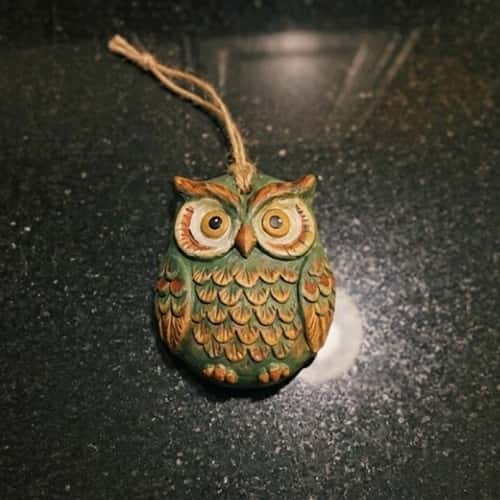 8. Forest Owl Hanging Decoration