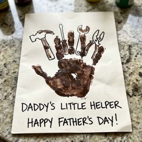 9. Handprint Toolbox Card