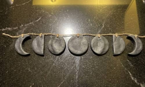 9. Hanging Moon Phase Mobile