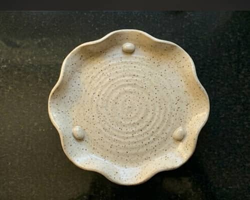 9. Pebble Foot Serving Plate