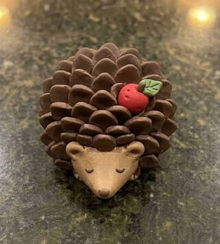 9. Sleepy Pinecone Hedgehog