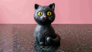 Black cat Clay Craft - featured