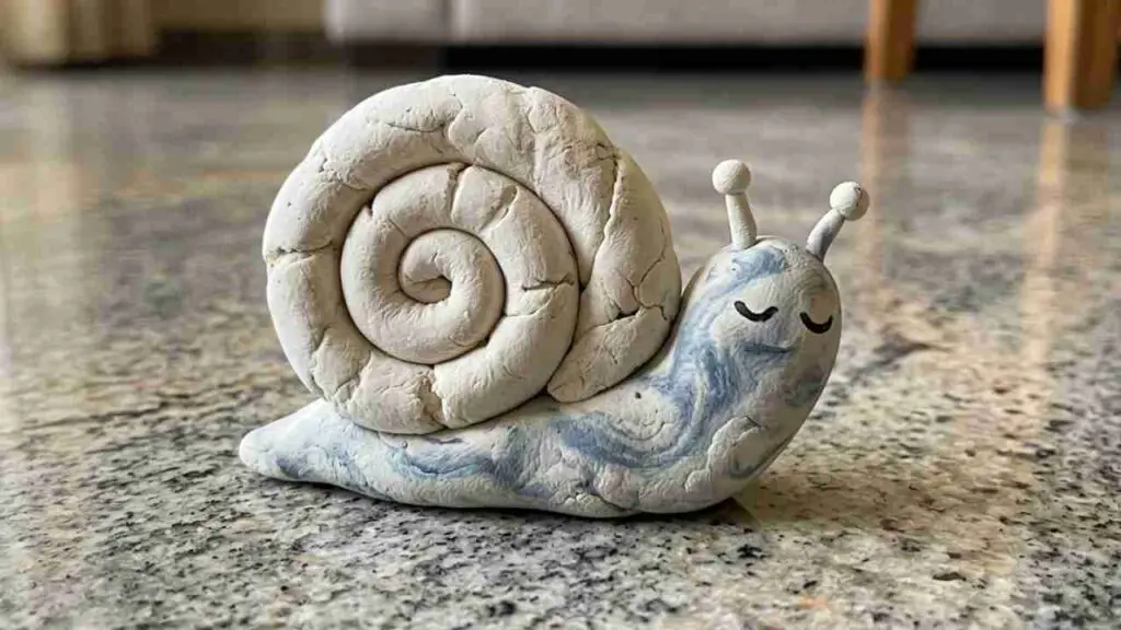 Cornstarch Clay Animals Kids - featured