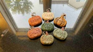 Fall Clay Crafts for Adults - featured