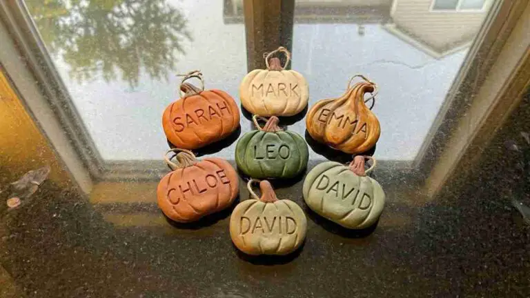 Fall Clay Crafts for Adults - featured