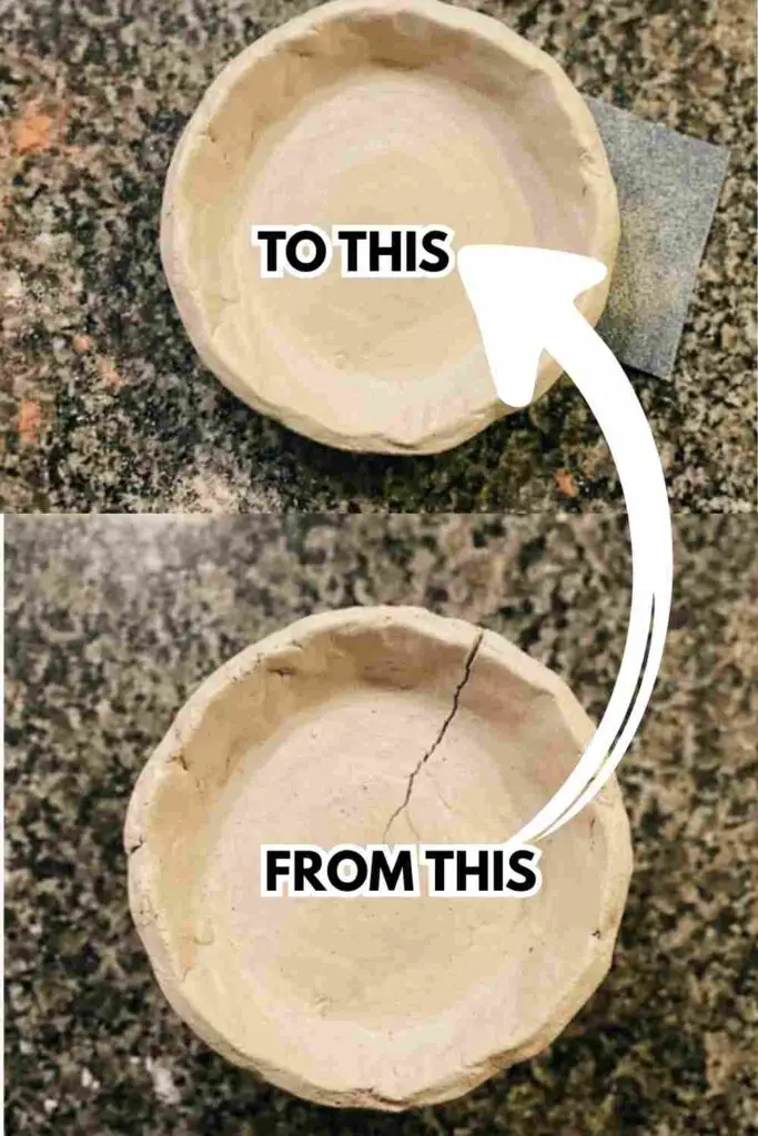 Fix Cracked Air Dry Clay
