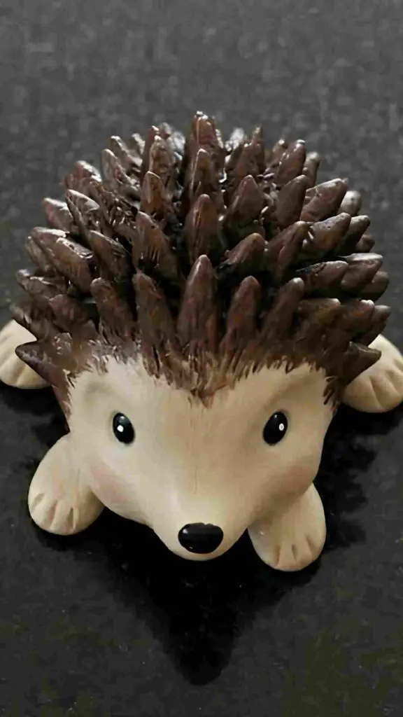 Hedgehog Clay Craft