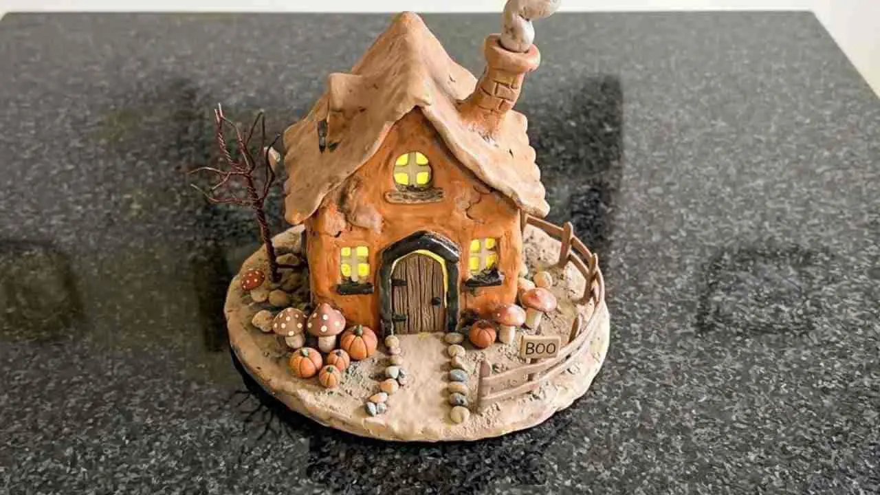 Primitive Clay Halloween Decor Ideas - featured