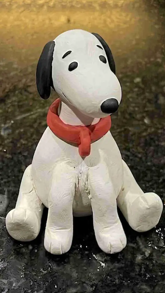 Snoopy Clay Craft