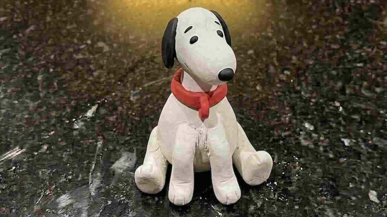 Snoopy Clay Craft - featured