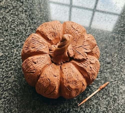 Step 2 - Add Natural Pumpkin Texture