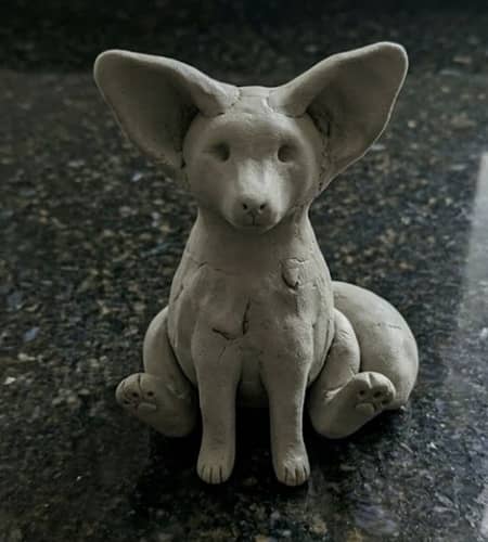 Step 5 - Add Back Legs And Shape The Sitting Pose