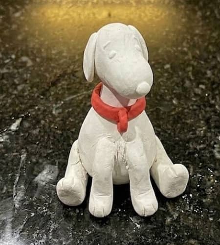 Step 7 - Make Snoopys Famous Red Collar