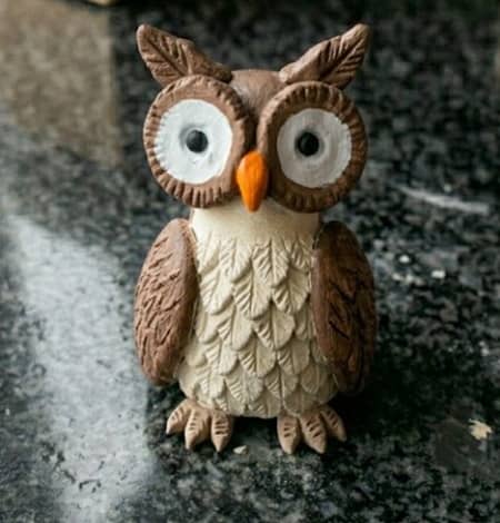 Step 9 - Paint The Woodland Owl