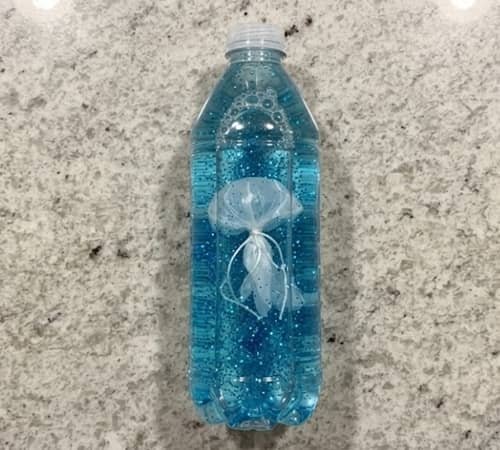 1. Floating Jellyfish Bottle Decoration