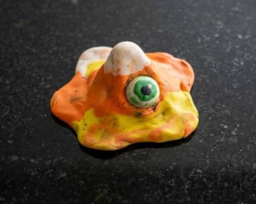 1. The One-Eyed Melted Candy Corn