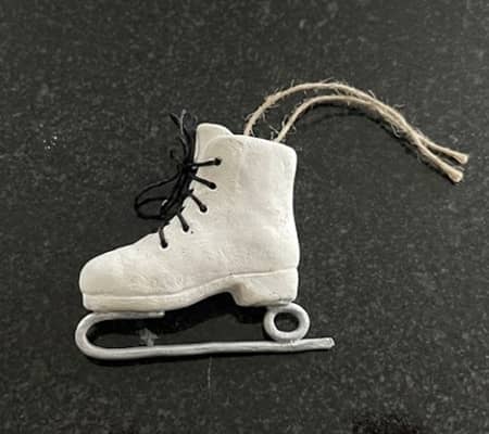 10. Ice Skate Keepsake Ornament