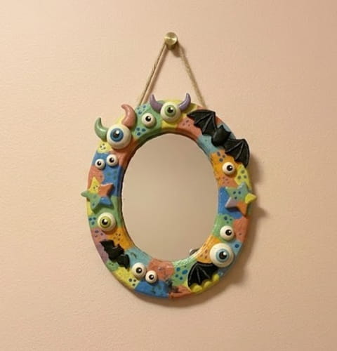 11. Celestial Haunted Mirror Frame