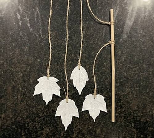 11. Leaf Ghost Hanging Mobile