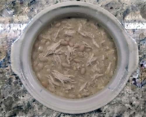 11. White Chicken Chili Dump Dinner