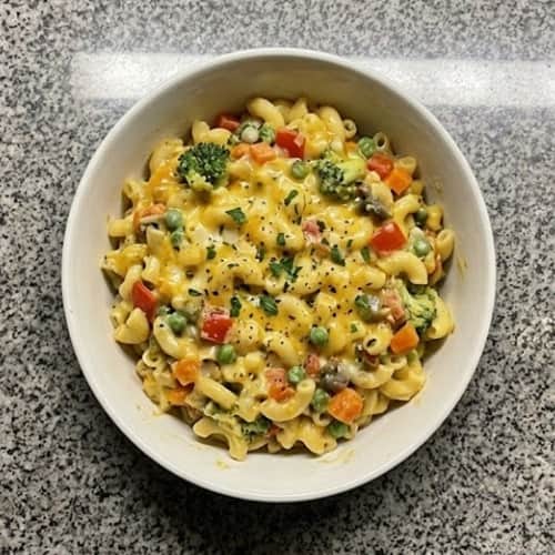 13. Veggie-Packed Mac and Cheese