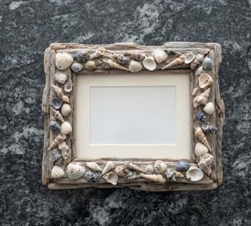 2. Driftwood Corner Accent Frame
