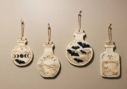 3. Vintage Potion Bottle Wall Tiles