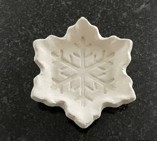 4. Snowflake Trinket Dish