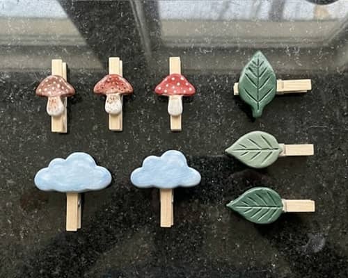 5. Fridge Memo Clip Magnets